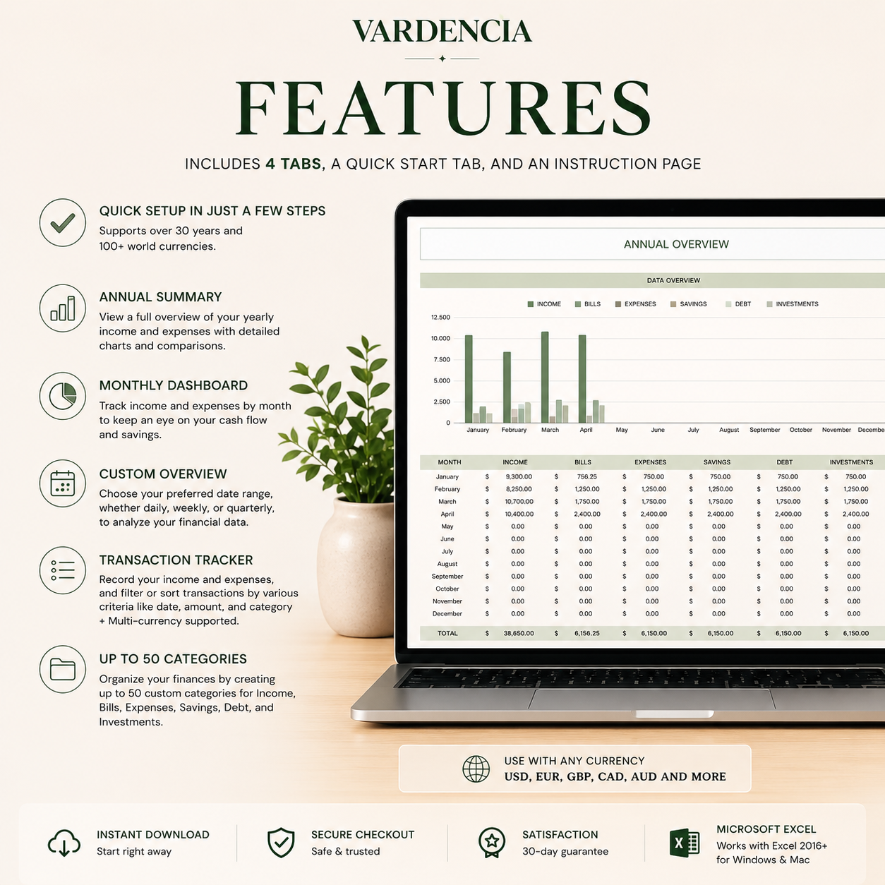 Income & Expense Tracker